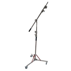 سه پایه بوم C-Stand چرخدار استیل